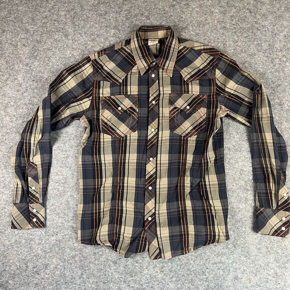 True Religion Western Pearl Snap Long Sleeve Men’s Size XXL - Picture 1 of 6
